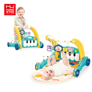 Xe Đẩy Giáo Dục Học Tập Cho Trẻ Sơ Sinh 2 Trong 1 Thảm Tập Gym Và Bàn Đạp Giá Đỡ Đàn Piano Tập Đi Hoạt Động Cho Trẻ Em Đồ Chơi Mới 2023 - Product Image 1