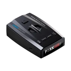 Rad1000 Radar Detector Xe Tiếng Anh/Nga Đầy Đủ Ban Nhạc Di Động Tự Động Laser Radar Tốc Độ Detector Với LED Hiển Thị Và Cảnh Báo Bằng Giọng Nói