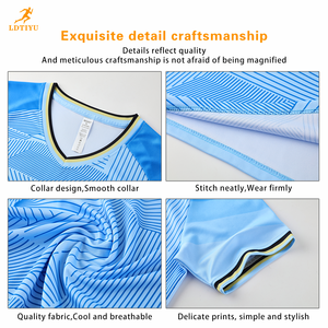 Set di <span class=keywords><strong>abbigliamento</strong></span> da <span class=keywords><strong>calcio</strong></span> personalizzato OEM di alta qualità uniforme da <span class=keywords><strong>calcio</strong></span> t-shirt con Kit completo squadra estate sublimazione maglia da <span class=keywords><strong>calcio</strong></span> <span class=keywords><strong>abbigliamento</strong></span> - Product Image 4