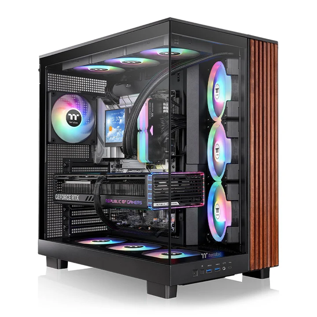 New Arrival View 380 XL WS ARGB Mid Tower Chassis Support Mini ITX/Micro ATX/ATX Motherboard 360mm Cooler Case Gaming for PC