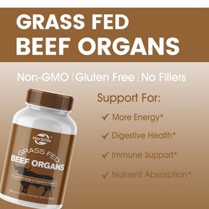 Suplementos de Órganos de Res de Venta Caliente OEM ODM, Cápsulas de Órganos de Res Alimentados con Pasto - Product Image 4
