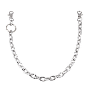 Chaîne de taille circulaire épaisse à couche unique style punk en alliage de zinc pour boîte de nuit - Product Image 5