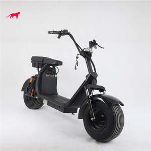 Scooter électrique Citycoco 2021 W 60V 12Ah double batterie deux grandes roues Alternative à la moto Entrepôt Hollande 1500 Stock - Product Image 1