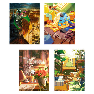 MS Novedad Popular: Álbum <span class=keywords><strong>de</strong></span> Colección con Temática Pokémon, Tiras <span class=keywords><strong>de</strong></span> Película Desgarrable, Tarjetas 3D, <span class=keywords><strong>Sobres</strong></span>, Cajas Sorpresa Eif Origin, Regalos para Jugadores - Product Image 3