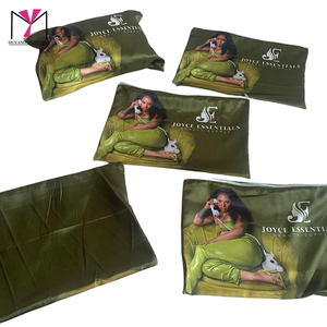 MUYANG 2026 Bolsas de Satén Personalizadas con Logotipo, Bolsas de Satén con Cierre para Pelucas, Bolsas de Seda para Pelucas - Product Image 4