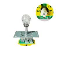 Poupée Griffe Grue Machine Joystick Intégré Boule de Cristal Poignée Directionnelle Interrupteur Couleur Joystick Arcade Game Machine Accessoire