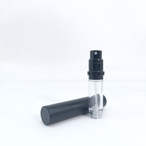 Bán Buôn Tùy Chỉnh 5 Ml Rỗng Du Lịch Mini Refillable <span class=keywords><strong>Atomizer</strong></span> Nhỏ Miễn Phí Mẫu Màu Đen Kim Loại Rỗng Chai Nước Hoa Ống - Product Image 3