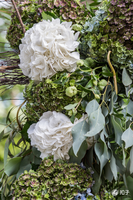 Bunga Hydrangea Kayu Buatan Real Touch dalam Jumlah Besar untuk Dekorasi Hotel, Rumah, Pernikahan, Wisuda, Natal, Tahun Baru, Halloween