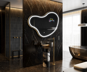 Customizable Full-Size LED <b>Smart</b> <b>Mirror</b> with Lighting Touch Screen Bathroom <b>Mirror</b> for Outdoor & Staircase for Living Room Hotel - Product Image 5