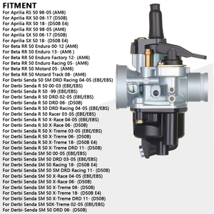 Carburateur Dellorto MBK <span class=keywords><strong>Booster</strong></span> PHVA 17 17,5 mm à starter manuel en stock pour moteur 2 temps <span class=keywords><strong>50cc</strong></span> 80cc <span class=keywords><strong>Scooter</strong></span> Cyclomoteur - Product Image 4
