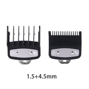 Juego de Peines Guía Profesionales para Corte de Cabello con Efecto Degradado, Peines Negros para Cortar el Cabello para Estilos de Cabello con Degradado y <span class=keywords><strong>Pompadour</strong></span> para Hombres - Product Image 6