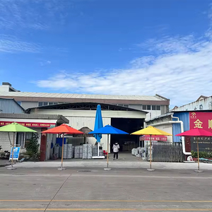 <span class=keywords><strong>Parasol</strong></span> de grande taille <span class=keywords><strong>multicolore</strong></span> pour colonne centrale, idéal pour l'extérieur, les hôtels, les cours et les piscines - Product Image 3