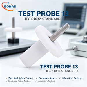 BONAD IEC 61032 Figura 9 para Sonda 13 Corta de Alta Precisión para Pruebas de Seguridad Eléctrica IEC60335-1 e IEC60950 - Product Image 1