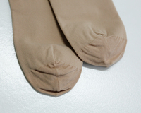 Chaussettes de compression montantes à bout fermé anti-varices, compression graduée 20-30 mmHg