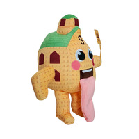 Peluche personnalisée avec logo, jeu de poupée mignon, accessoire de jeu, 67 bleu, maison de poupée n° 9 peluches de personnages de dessins animés et d'anime