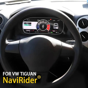 Tableau de bord LCD pour Volkswagen Tiguan 2009-2017, combiné d'instruments numérique, compteur de vitesse, compte-tours, odomètre, cockpit virtuel - Product Image 1