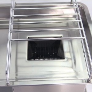 Rebanadora de Carne Eléctrica Comercial de 220V, Totalmente Automática, con Cuchilla de Acero Inoxidable y Grosor Ajustable, Tipo Mesa, Nueva - Product Image 3