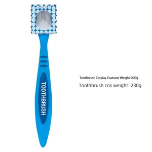 Disfraz de Cosplay de <span class=keywords><strong>Pareja</strong></span> de Personajes de Dibujos Animados de Toothbrush Echo, Novedad Transfronteriza, Divertido Traje de Juego de Rol para Halloween, <span class=keywords><strong>En</strong></span> Stock - Product Image 2