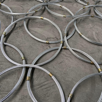 Système de barrière passive économique en treillis métallique tissé en acier galvanisé pour la gestion des débris, pour l'entrée de tunnels et les pentes