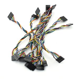 Dupont 22-24 AWG Jumper-Kabel Rot/Gelb/Grün PVC 12V IP20 Adapter-Verbindungskabel Buchse/Buchse/Stecker für Automobil-Computer - Product Image 5
