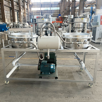 Nieuwe automatische kokosnootoliefiltratie- en zuiveringsapparatuur, eetbare olieproductielijn, roestvrij staal, capaciteit 20 kg/uur