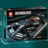 Reobrix 11040 2026 Model Mobil Sport Kota MOC Baru Mainan Edukasi DIY untuk Anak-anak, Hadiah untuk Anak Laki-laki, 3473pcs Set Blok Bangunan