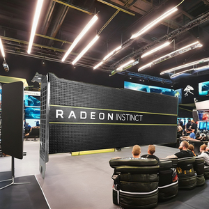 การ์ดจอ Radeon VII 16GB Instinct Mi50 สำหรับเดสก์ท็อปเวิร์กสเตชัน 3840 CUDA 256 บิต 1710MHz GDDR6 หน่วยความจำ PCI พร้อมพัดลม - Product Image 2