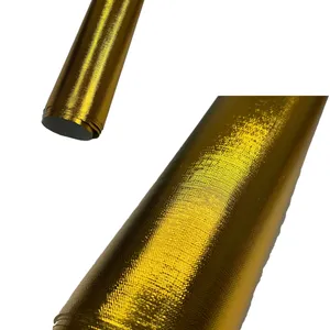 황금 서리 질감 기름 증거 벽지 주방 장식 물 증거 3D 자체 접착 PVC 알루미늄 호일 필름