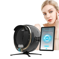 Analyseur de diagnostic cutané 3D AI, scanner, testeur, miroir magique, appareil d'analyse de la peau avec types de prises US, JP, IT, ZA