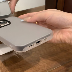 Coque de téléphone pour iPhone 17 Pro Max, design minimaliste et original, grand découpage en forme de cœur, protection intégrale, anti-chute - Product Image 5