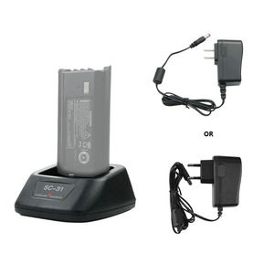 เครื่องชาร์จเคนวูด เคเอสซี-31 สำหรับ Tk2202 Tk2217 Tk3200 Tk3207 Tk3217 เครื่องส่งรับวิทยุสถานีชาร์จแบตเตอรี่ - Product Image 4