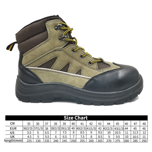 Botas de trabajo de cuero sueco de alta calidad, zapatos de trabajo con punta de acero antigolpes, botas de seguridad de trabajo Industrial para construcción de invierno - Product Image 4