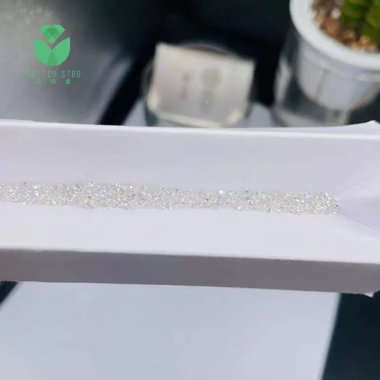 Vente en gros de diamants de laboratoire mêlée 0.8-3.3mm blancs Vvs diamants de laboratoire en vrac Hpht Diamond Cvd