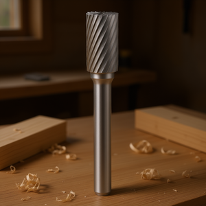 Fraise rotative à coupe simple Fervi, tige de 1/4 pouce pour le fraisage du bois - Product Image 3