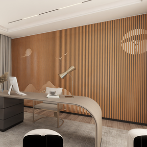 Goodsound Personnalisé Nouvelle Technologie Matériaux Design <span class=keywords><strong>Intérieur</strong></span> Akupanel Latte Bois Peintures Murales <span class=keywords><strong>D</strong></span>écoratives pour La <span class=keywords><strong>Décoration</strong></span> Intérieure - Product Image 6