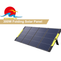 ATEM POWER 120W 200W 300W 12V 18V Mono Outdoor Camping Portable Folding Solar Panel Blanket Bag Pliable Solar Panel