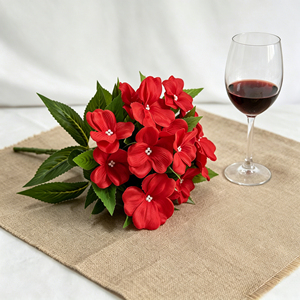 Flores Artificiales <span class=keywords><strong>de</strong></span> <span class=keywords><strong>Impatiens</strong></span> en Degradado Vibrante para Ramos <span class=keywords><strong>de</strong></span> Novia, Decoraciones <span class=keywords><strong>de</strong></span> Boda, Flores Artificiales al por Mayor para el Hogar - Product Image 1