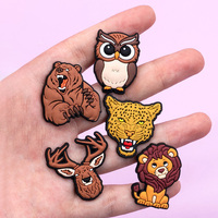 Oferta Caliente: Adornos para Zapatos de Caza Otoñales con Diseño de Ciervo, Broches de Animales Lindos para Zapatos, Decoración de Clogs de Camuflaje para Exteriores al por Mayor