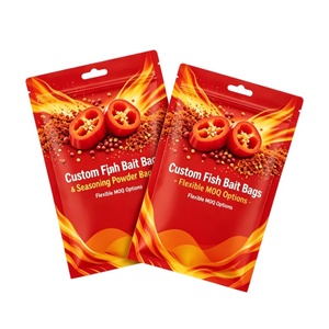 Bolsas de Embalaje para Especias de Mylar Impresas Personalizadas, Herméticas, Reutilizables, con Cierre, Libres de BPA, Plástico de Grado Alimenticio para Chile en Polvo y Pimienta Negra - Product Image 1