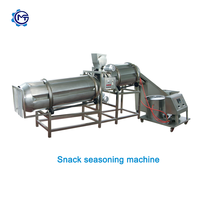 Nouvelle machine multifonctionnelle 220V en acier inoxydable 304 pour la fabrication de snacks et l'assaisonnement des snacks soufflés