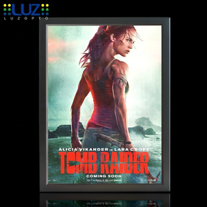 2020 nouvelle vente chaude encadrées de cinéma Mené Par publicité d'intérieur d'<span class=keywords><strong>affiche</strong></span> cinéma lightbox - Product Image 2