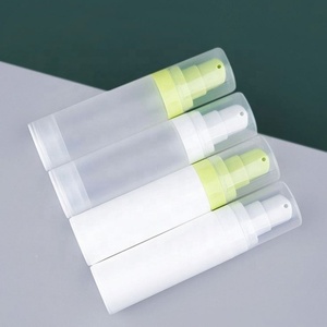 Wholesale Airless Lotion Bottle 15ml 30ml 50ml Cosmetic <b>Vacuum</b> Bottle Plastic Bottle With Spray Lotion <b>Pump</b> - Product Image 3
