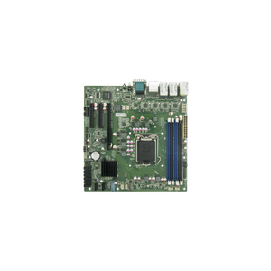 JWiPC P10SCM เมนบอร์ดเซิร์ฟเวอร์ LGA1151 Intel Xeon E3 DDR4 ECC 4LAN IPMI SATA M.2 PCIe ขยายพอร์ต - Product Image 1