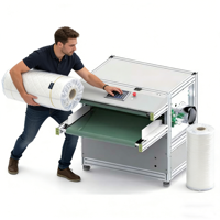 Machine d'emballage à rouleaux à une touche avec roulement et moteur pour canapés à coussins épais 380V, performance non affectée