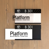 Nouvelle conception 2026 – Plaque de porte personnalisée pour hôtel, numéro d'adresse, numéro de maison, plaque extérieure pour hôtel