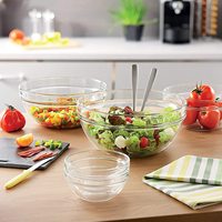Mini-bols en verre pour préparation culinaire, desserts, sauces, bonbons ou noix