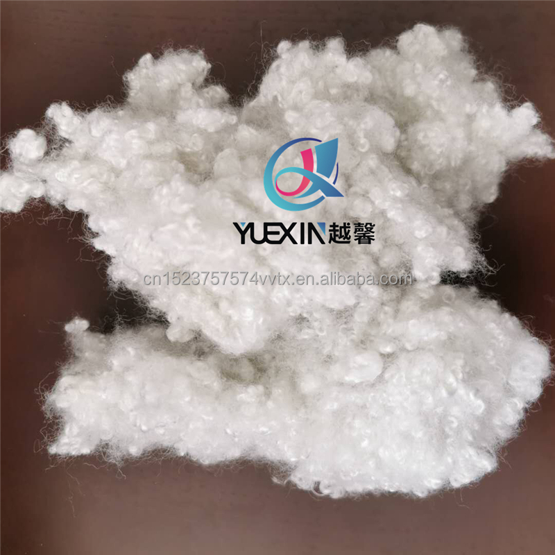 White Polyester Fiber polyfill, Fluff Stuffing High Resilience Fill Fiber