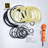 Kit de joints pour marteau hydraulique d'excavatrice NPK H7X, kit de réparation de joints pour cylindre hydraulique de piston pour démolition