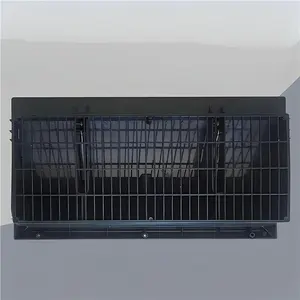 Taille de boîte entrée d'air personnalisée pour volaille persienne multicouche entrée d'air pour élevage de volailles poulet cochon ventilation de maison