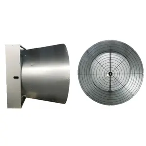China Supplier Industrial Stainless Steel Ventilation Butterfly cone fan for poultry house